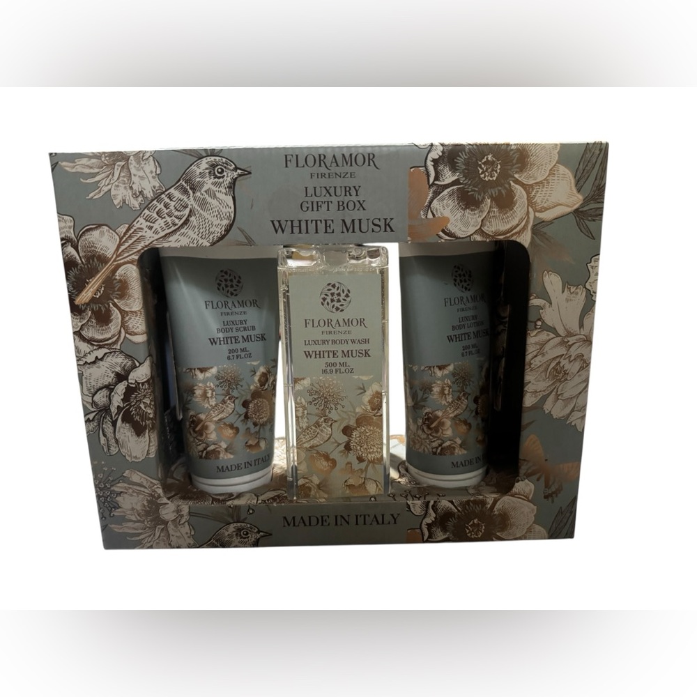 Italian White Musk Luxury Gift Box Made In Italy